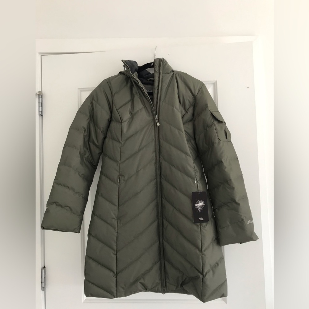 Green Eddie Bauer Parka